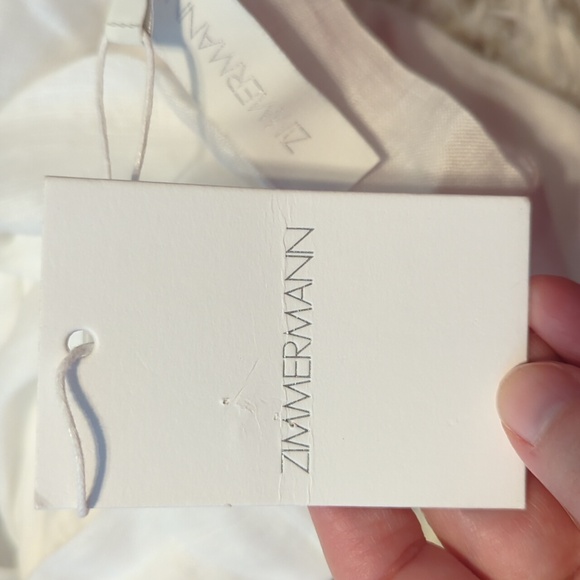 Zimmermann Jeannie Puff-Sleeve Crop Top - Picture 6 of 8